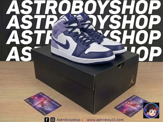 JORDAN 1 MID MULBERRY EN CAJA
