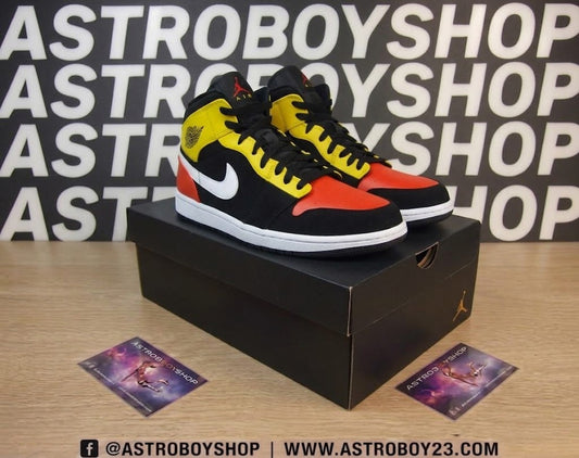 JORDAN 1 MID RAYGUN EDITION EN CAJA