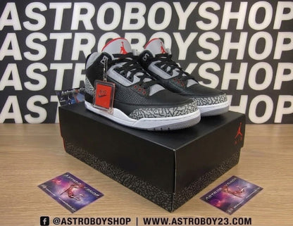 JORDAN 3 BLACK CEMENT 2019 EN CAJA