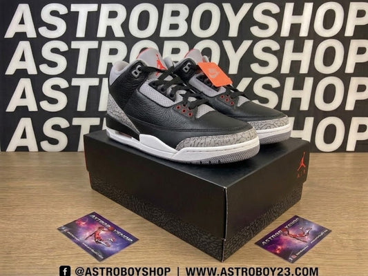 JORDAN 3 BLACK CEMENT 2024 EN CAJA