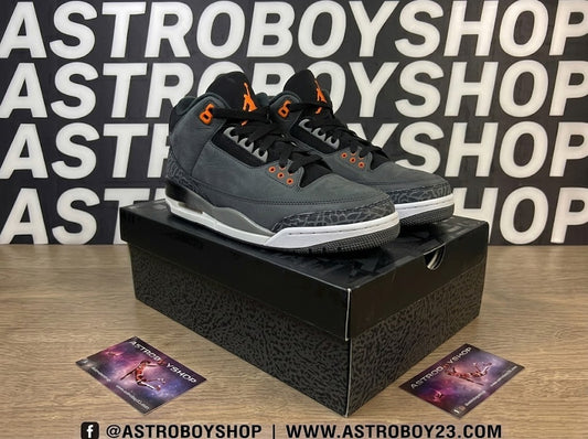 JORDAN 3 FEAR EN CAJA
