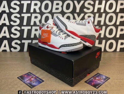 JORDAN 3 FIRE RED EDITION EN CAJA