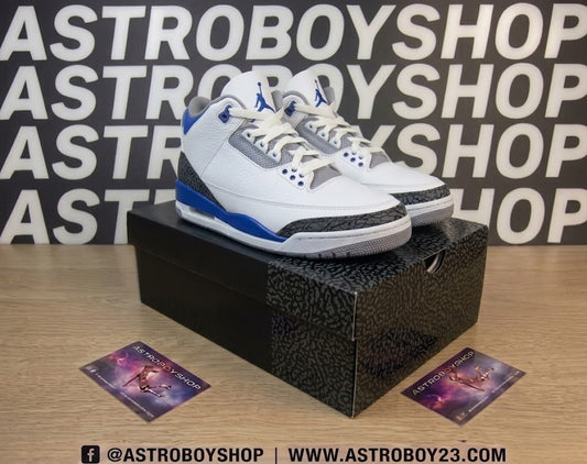 JORDAN 3 RACER BLUE EN CAJA
