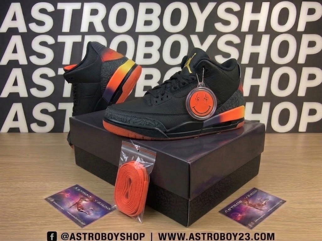 JORDAN 3 J BALVIN RIO EN CAJA