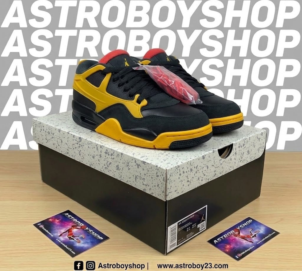 JORDAN 4 RM BRUCE LEE EN CAJA