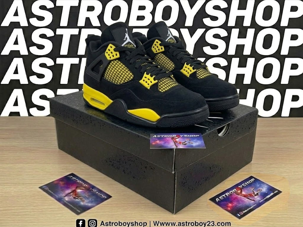 JORDAN 4 THUNDER EDITION EN CAJA