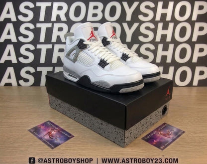 JORDAN 4 WHITE CEMENT 2025 EN CAJA