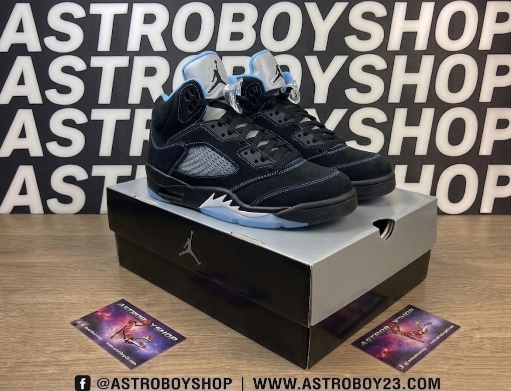 JORDAN 5 BLACK UNC EN CAJA