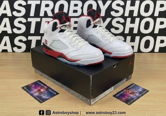 JORDAN 5 FIRE RED 2025 EN CAJA