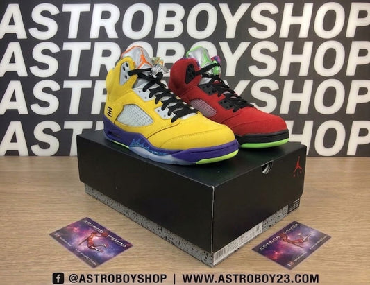JORDAN 5 WHAT THE EDITION EN CAJA
