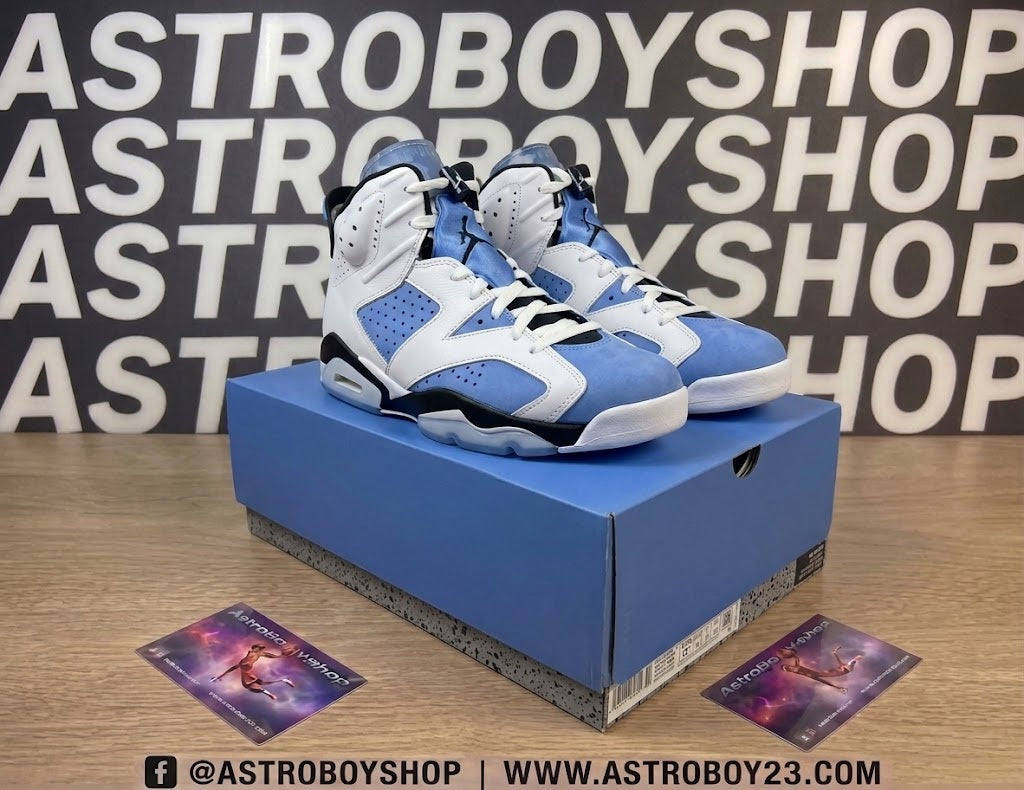 JORDAN VI UNC CAROLINA EN CAJA