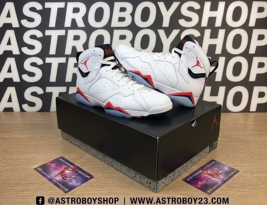 JORDAN 7 WHITE INFRARED EN CAJA