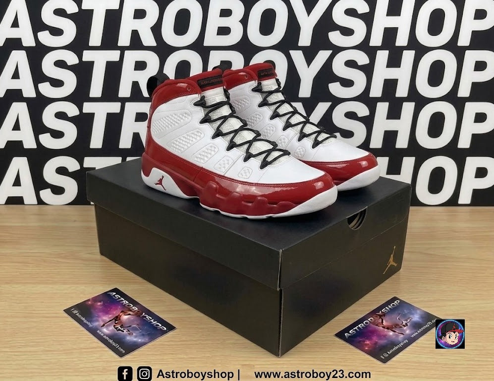 JORDAN 9 GYM RED EDITION EN CAJA