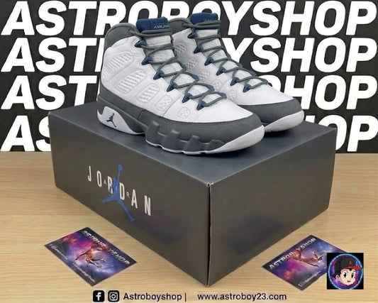 JORDAN 9 FLINT GREY EN CAJA