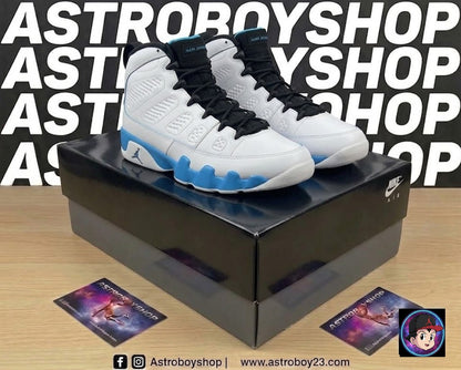 JORDAN 9 POWDER BLUE EN CAJA