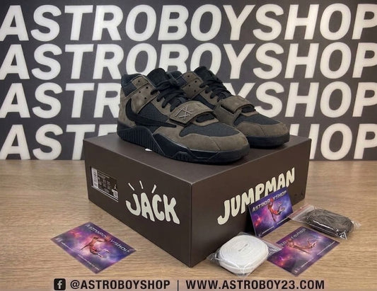 JORDAN JUMPMAN JACK TRAVIS SCKOTT DARK MOCHA EN CAJA
