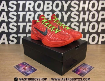 KOBE 6 REVERSE GRINCH EN CAJA