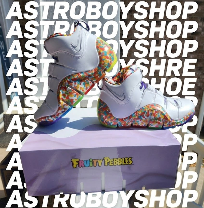 LEBRON 4 FRUITY PEBBLES EN CAJA