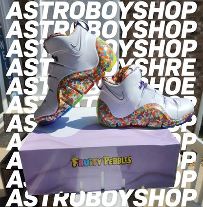 LEBRON 4 FRUITY PEBBLES EN CAJA