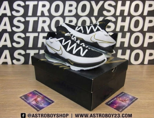 LEBRON 17 LOW GOLD SHERIFF EN CAJA