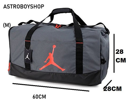 MALETA JORDAN DUFFEL GREY INFRARED (M) 60X28CM