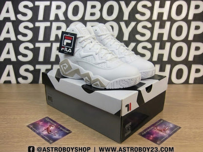 FILA MESH MASHBURN WHITE GREY EN CAJA