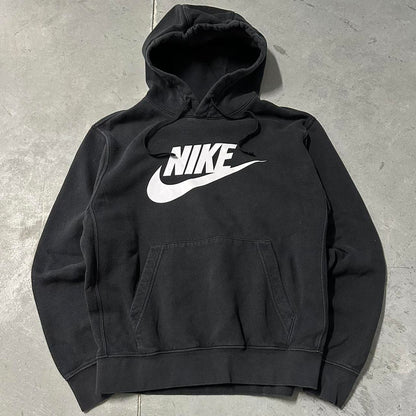SUDADERA NIKE HERITAGE HOODIE CLUB FLEECE BLACK (XL)