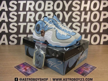 NIKE PENNY 2 X SOCIAL STATUS PLAYOGROUN BLUE EN CAJA CON LLAVERO