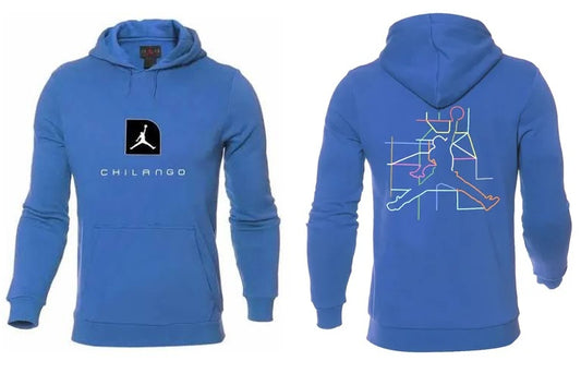SUDADERA HOODIE CHILANGO 2023 BLUE HOMBRE