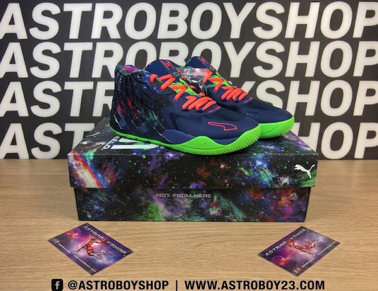 PUMA MELO MB01 GALAXY EN CAJA CON 2 EXTRA LACES