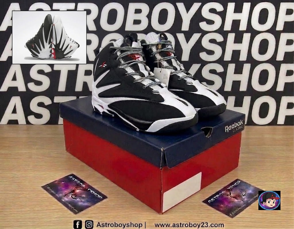 REEBOK THE BLAST WHITE BLACK 2023 EN CAJA