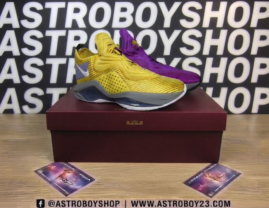LEBRON SOLDIER 14 LAKERS BICOLOR EN CAJA