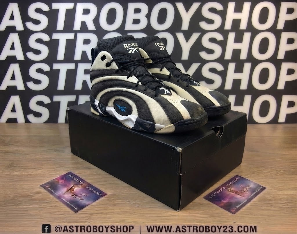 RBK SHAQNOSIS WASHED BLACK EN CAJA CON PULSERA DE REGALO