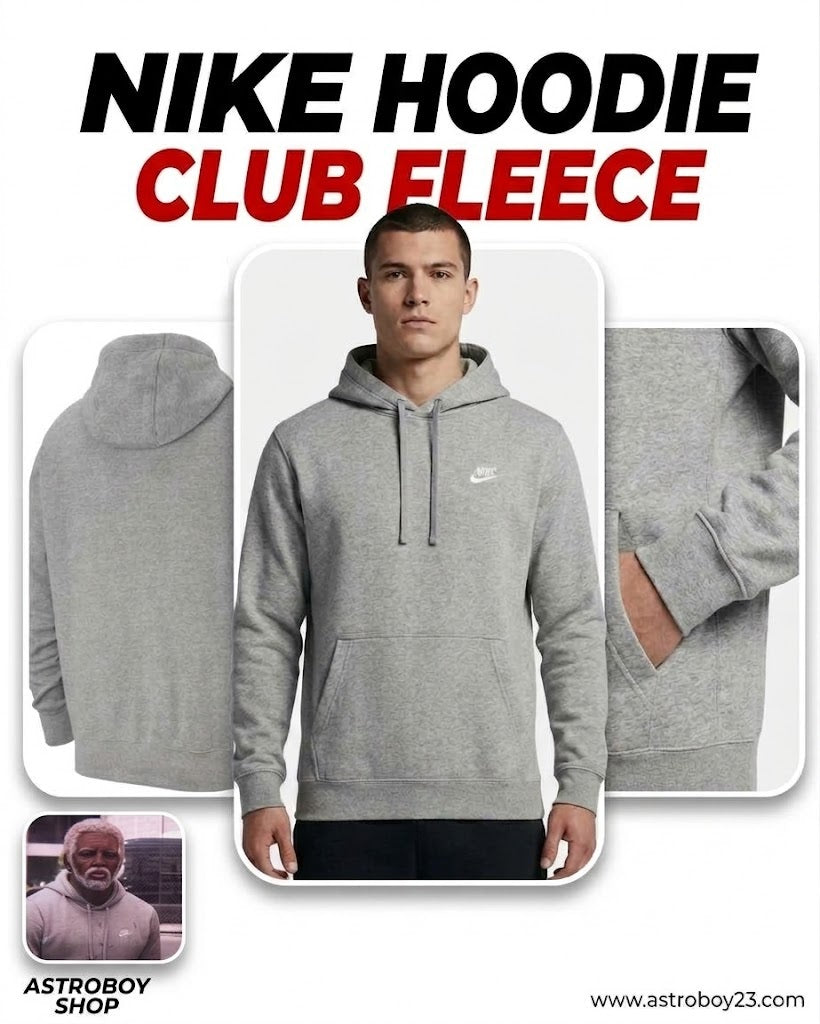 SUDADERA NIKE SPORTWEAR CLUB GREY UNCLE DREW