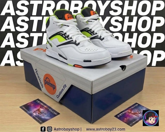 REEBOK THE PUMP TWILIGHT ZONE II SOLAR YELLOW DOMINIQUE WILKINS EN CAJA