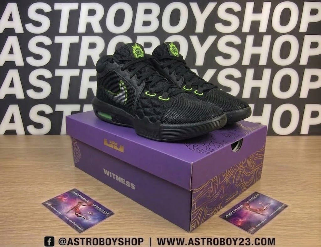 LEBRON WITNESS 8 BLACK VOLT EN CAJA (REDUCIDOS)