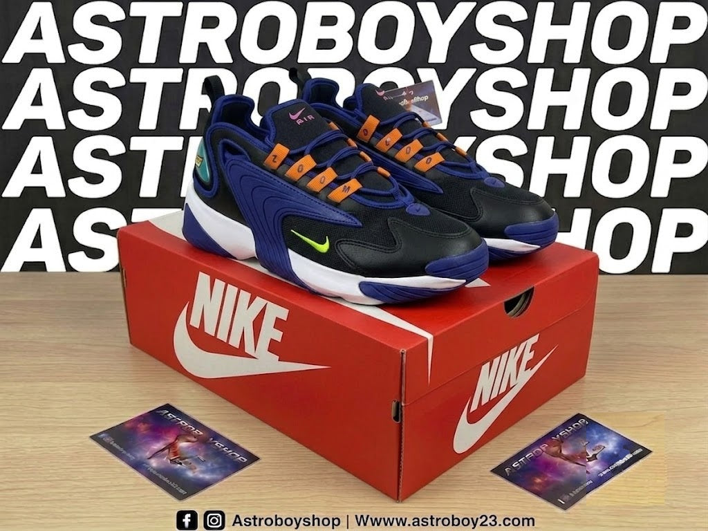 NIKE ZOOM 2K PURPLE BLACK EN CAJA