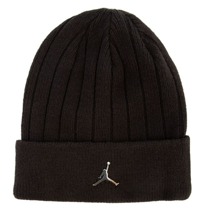 GORRO JORDAN CUFFED BLACK SILVER METAL
