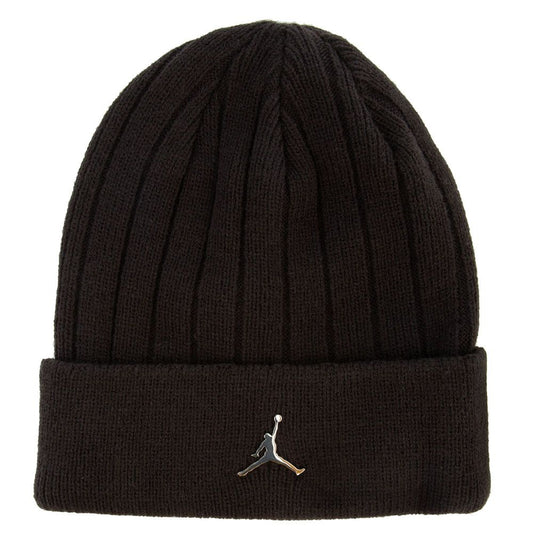 GORRO JORDAN CUFFED BLACK SILVER METAL