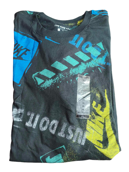 PLAYERA NIKE JUST DO IT "LOGOS" COTTON TEE (XL)