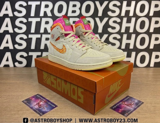 JORDAN 1 ZOOM CMFT SOMOS FAMILIA DIA DE MUERTOS EN CAJA