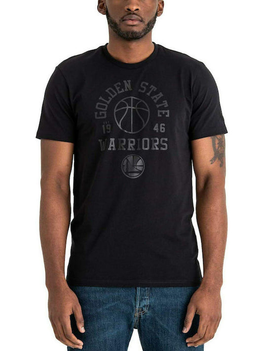 PLAYERA NEW ERA WARRIORS BLACK REDUCIDA