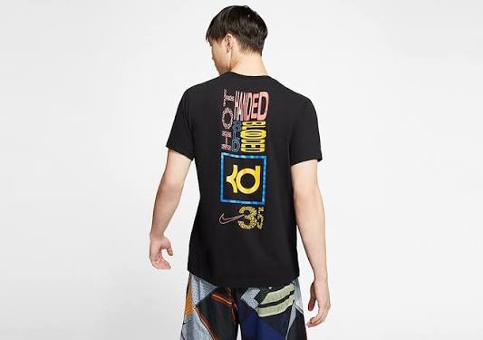 PLAYERA KEVIN DURANT HOT HANDED BLACK DRI-FIT