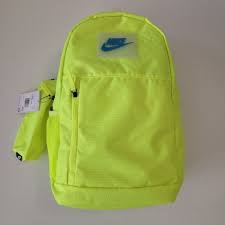 MOCHILA NIKE ELEMENTAL VOLT ESCOLAR CON LAPICERA