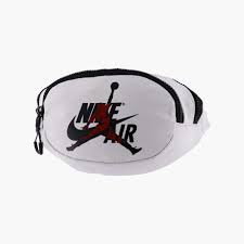 CANGURERA JORDAN CLASSCIS WHITE CROSSBODY