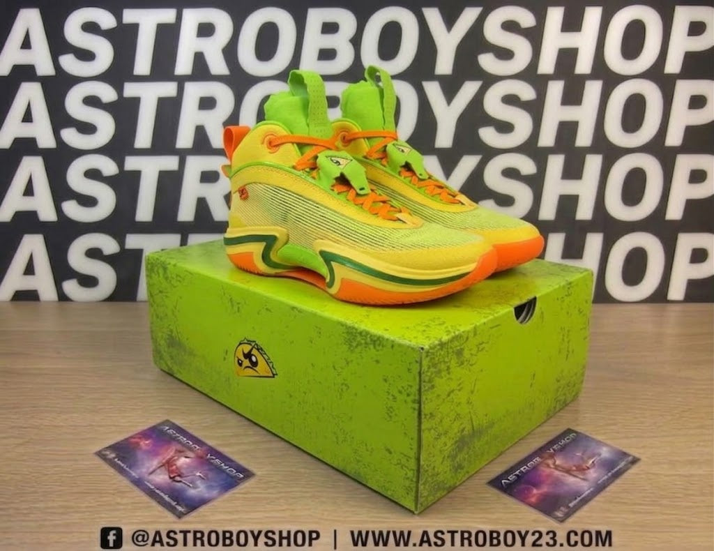 JORDAN 36 "TACO JAY" EDICION ESPECIAL EN CAJA