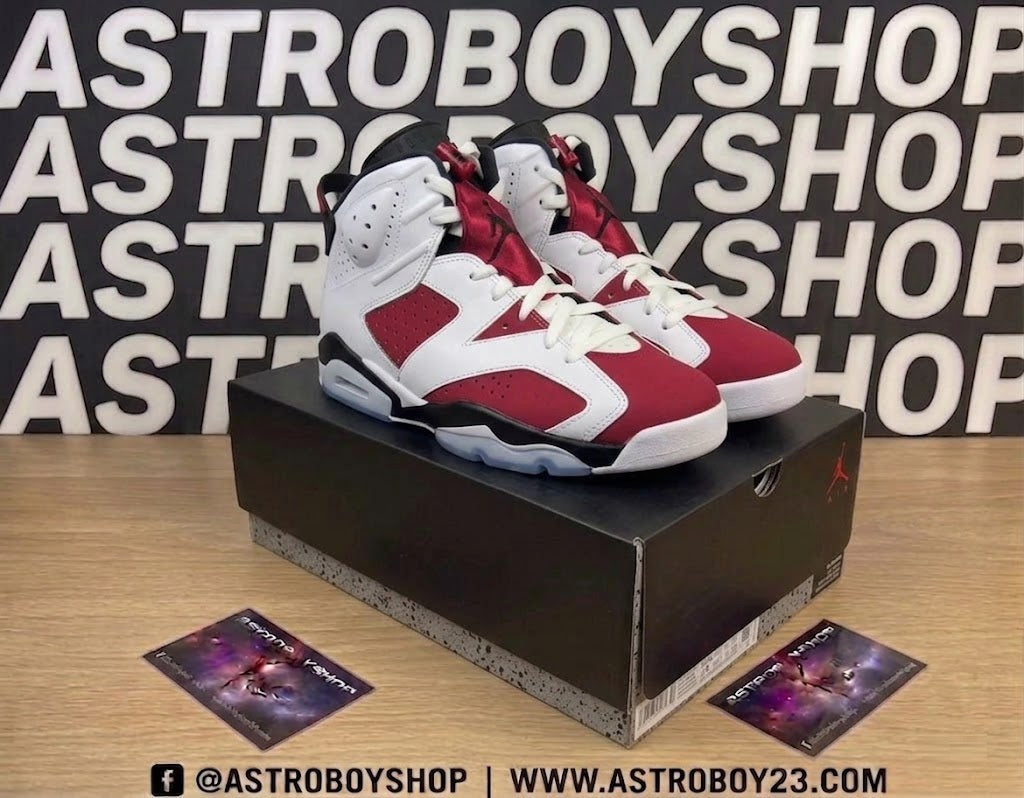 JORDAN 6 CARMINE EDITION EN CAJA