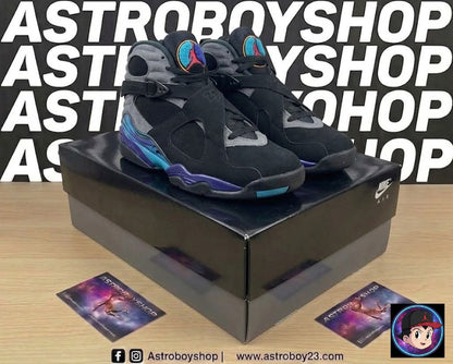 JORDAN 8 AQUA 2025 EDITION EN CAJA