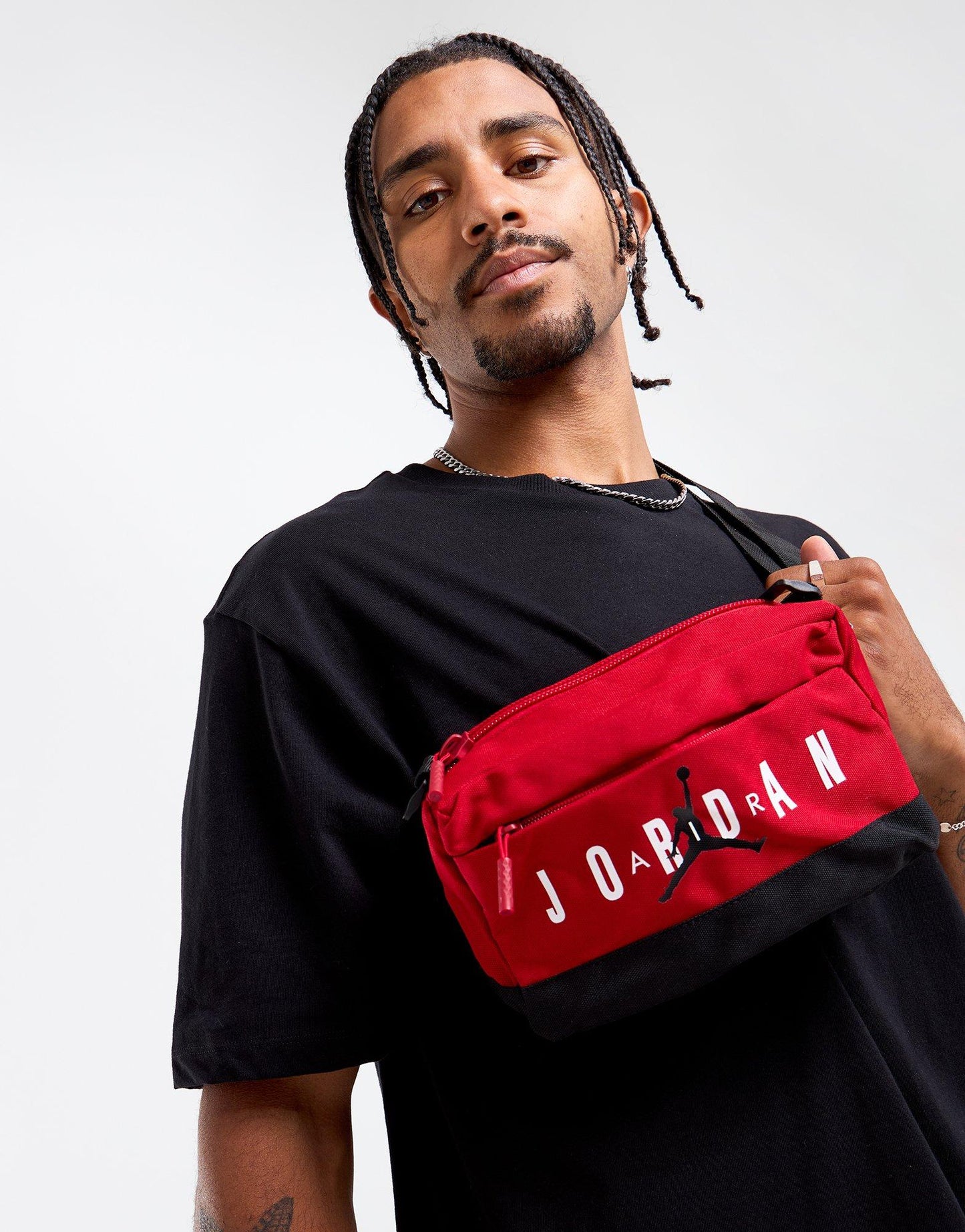 CANGURERA CROSSBODY JORDAN JUMPMAN GYM RED