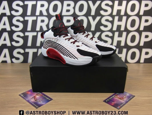 JORDAN JUMPMAN 2021 WHITE RED EN CAJA